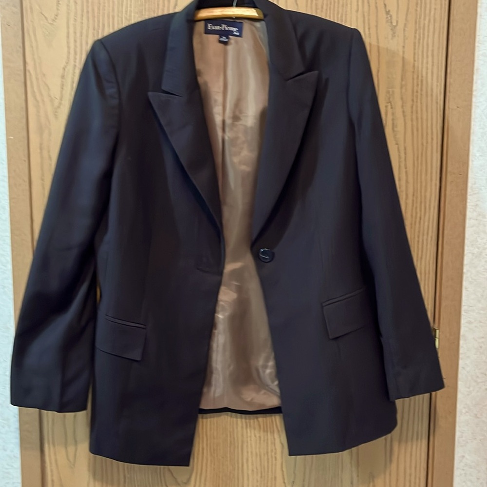 Evan-Picone Pin Striped Suit Jacket - Sz 10
